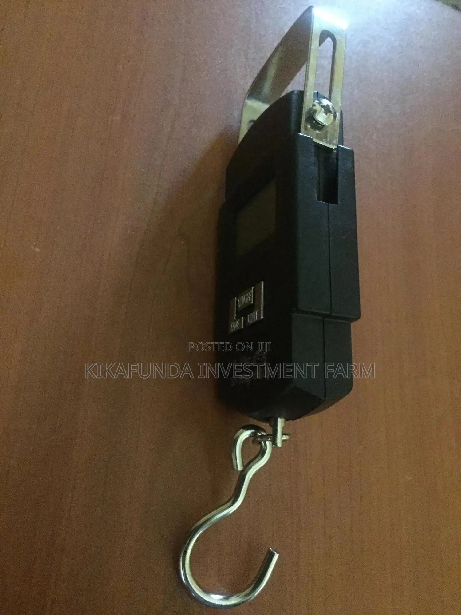 Black Digital Weighing Scale