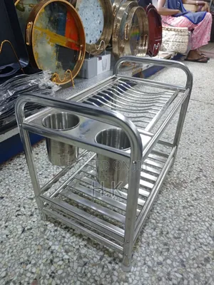 Stainless Steel Dish Drying Rack.
