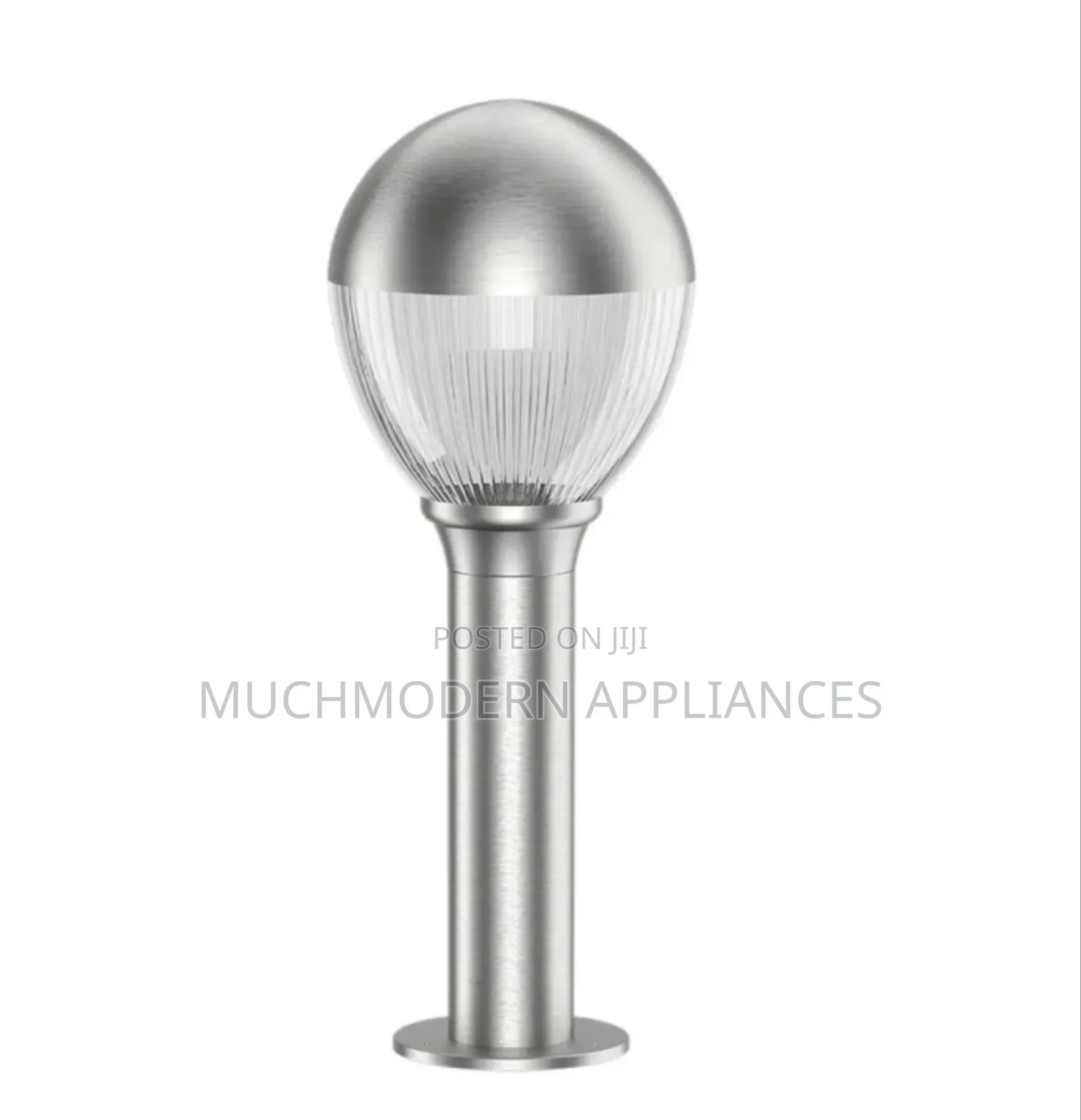 9W Round LED Stainless Steel Gate Light LL 201p-0400-Ss-Ww