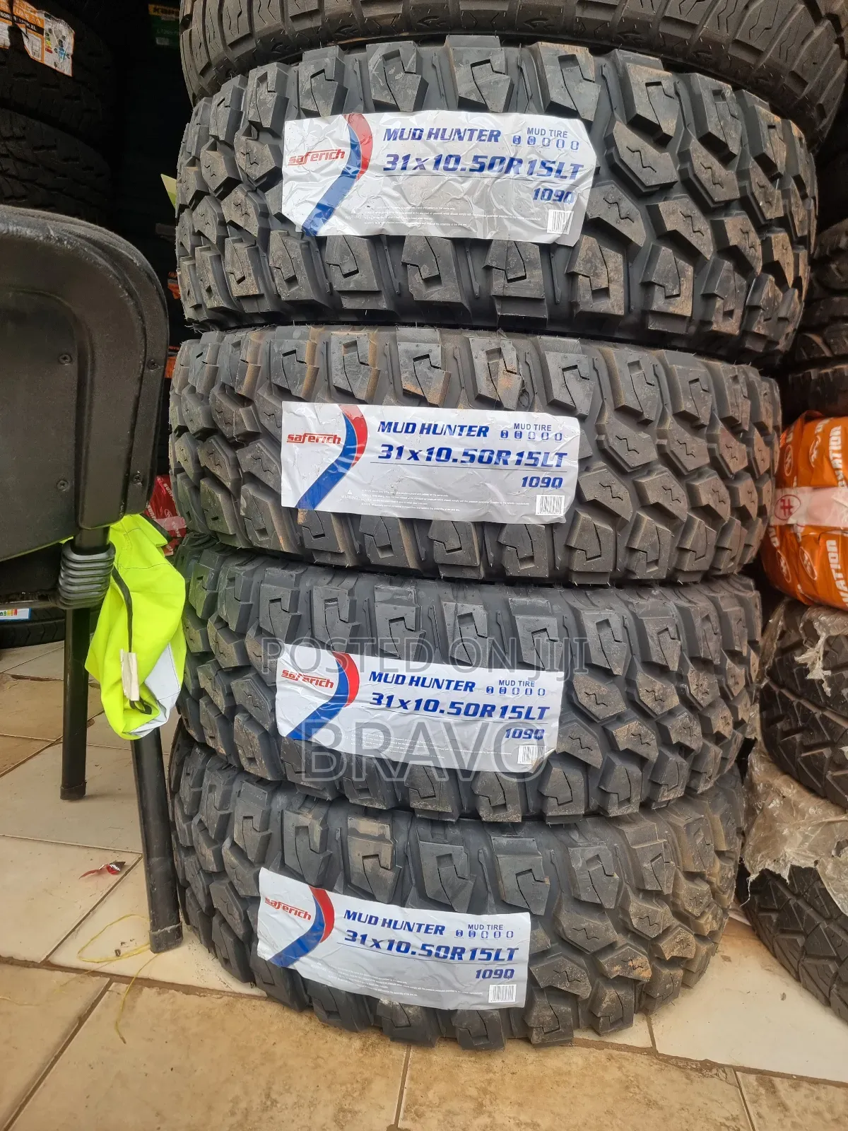 31x10.50R15 Safe Rich Brand Mudterrian Tires.