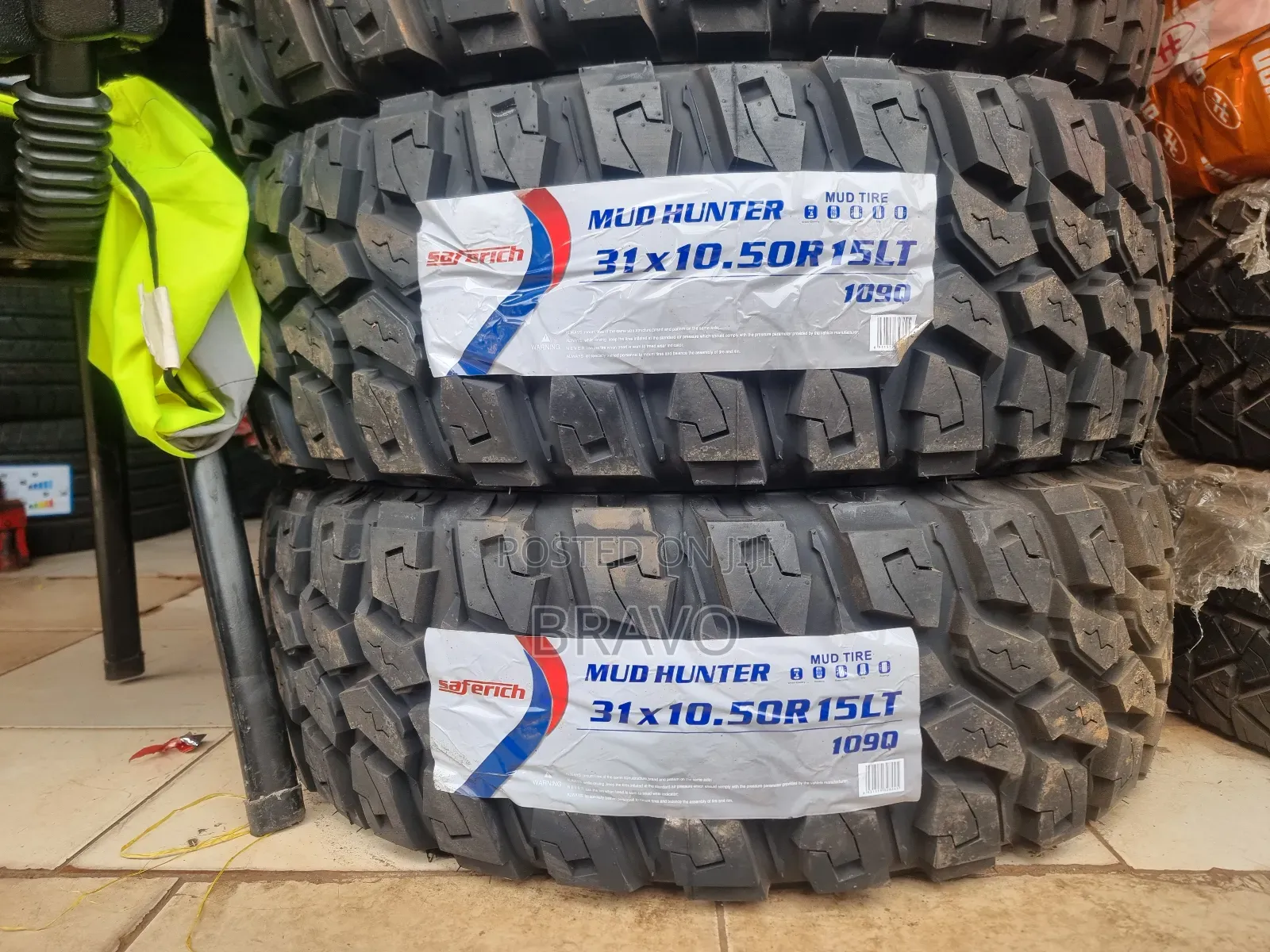 31x10.50R15 Safe Rich Brand Mudterrian Tires.