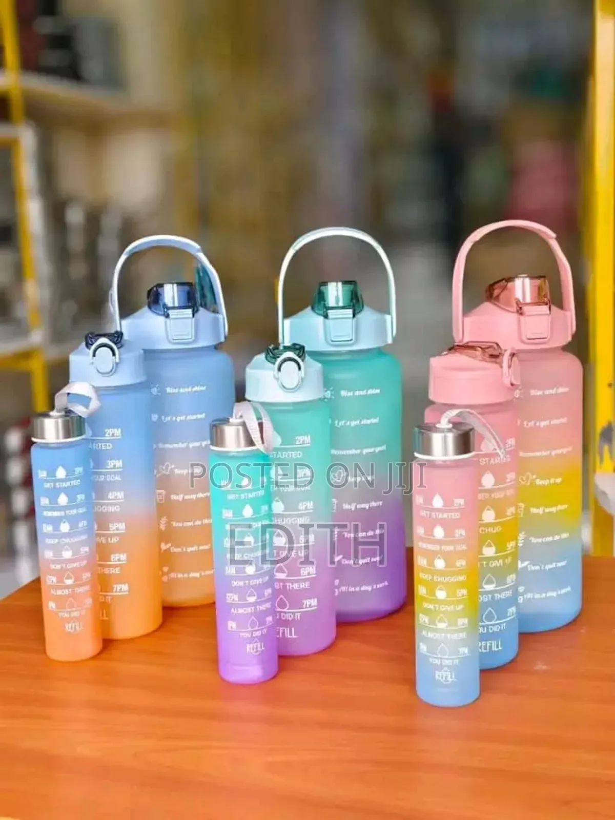 3 In 1 Water Bottles