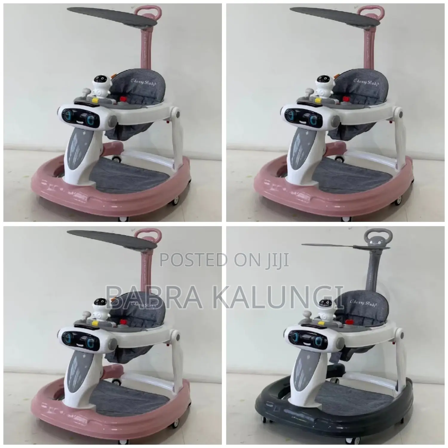 Adjustable /3-in-1 Activity Baby Push Walker, Age 6 Months+