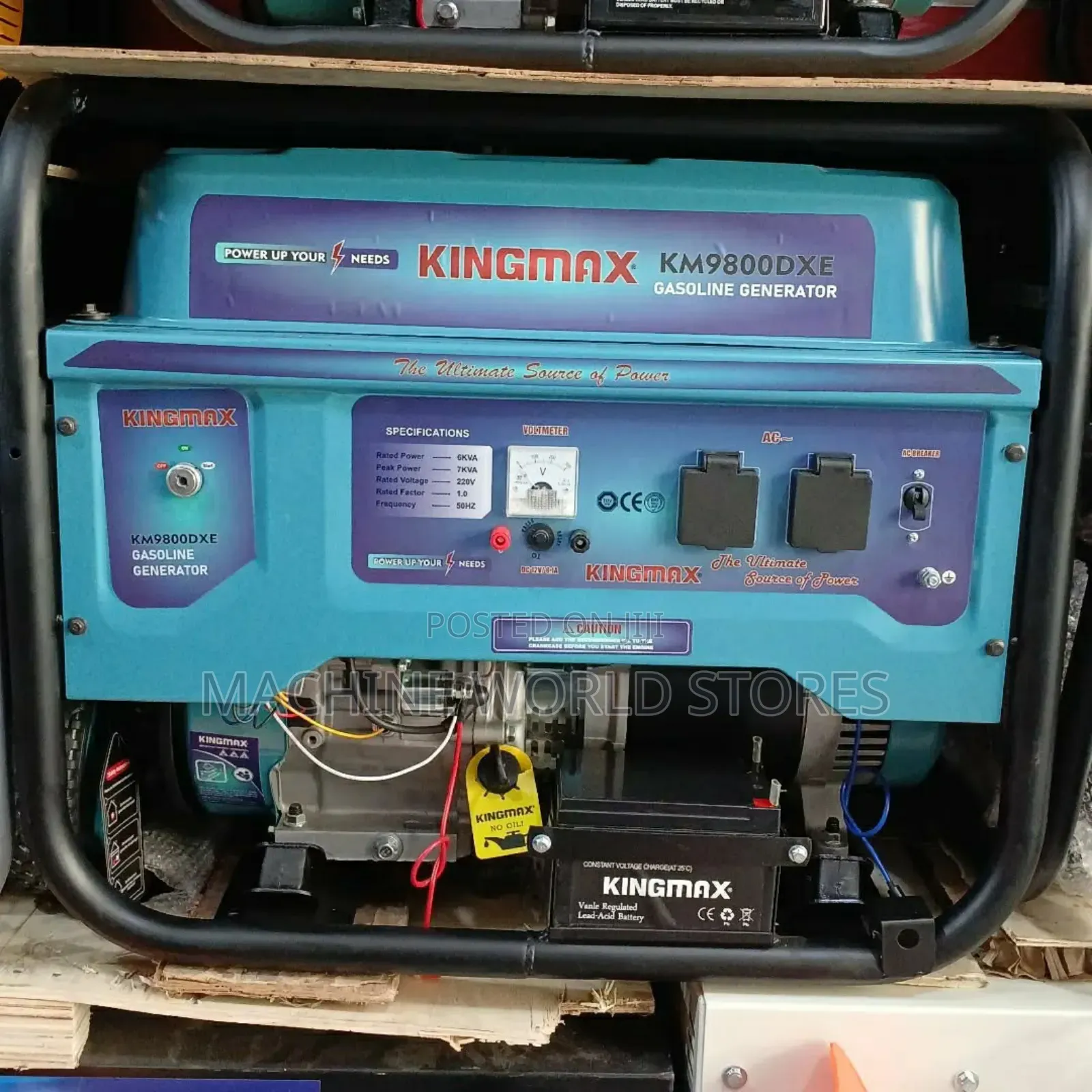 7kva Gasoline Generator KM9800DXE Kingmax
