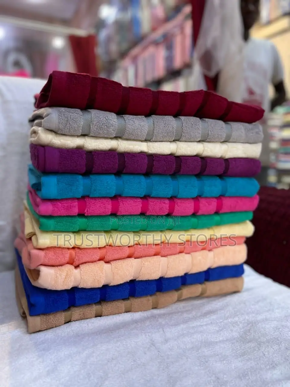 Large Cotton Towels - Size (165x90)Cm