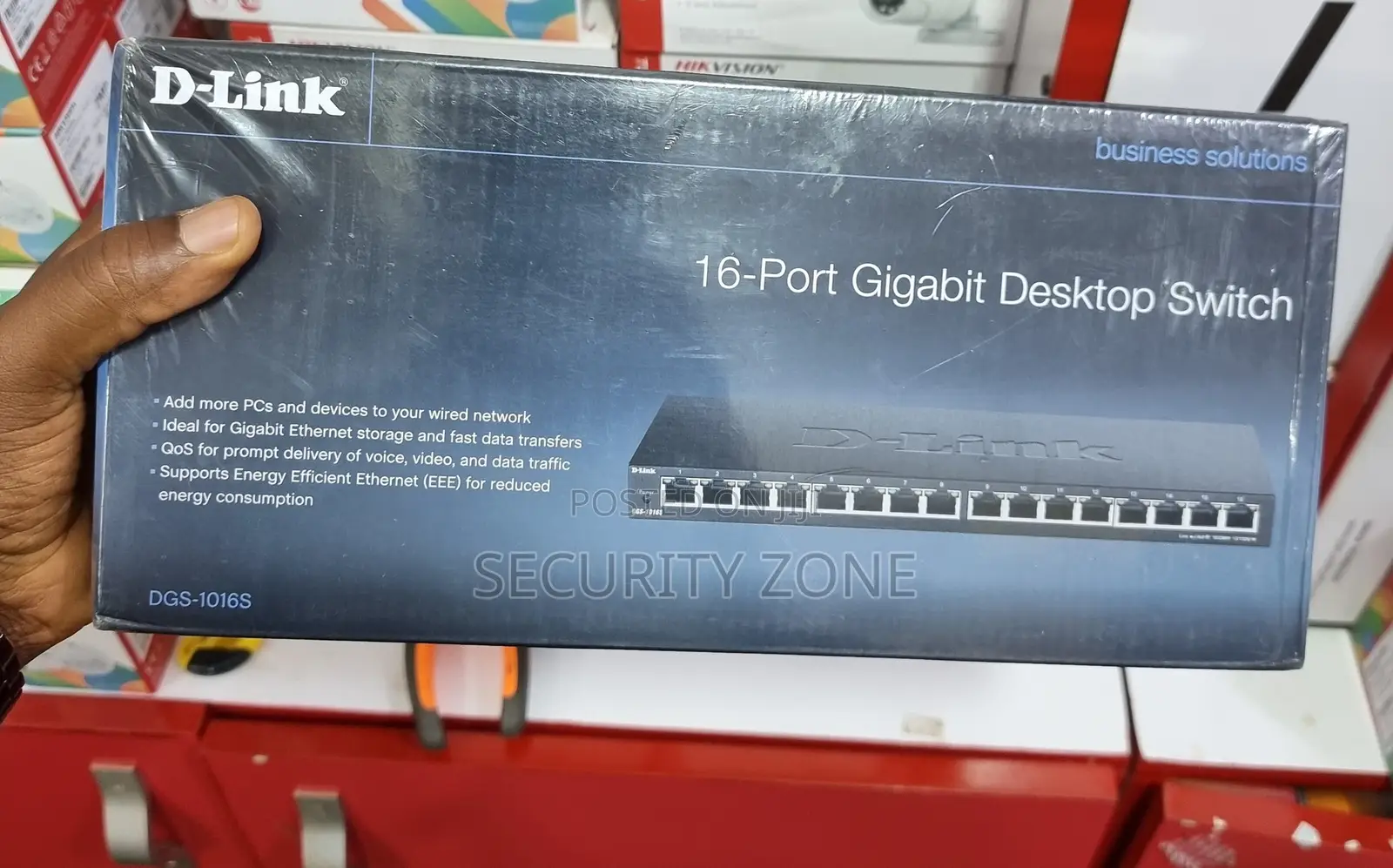 Dlink Gigabit Desktop 16port Switch