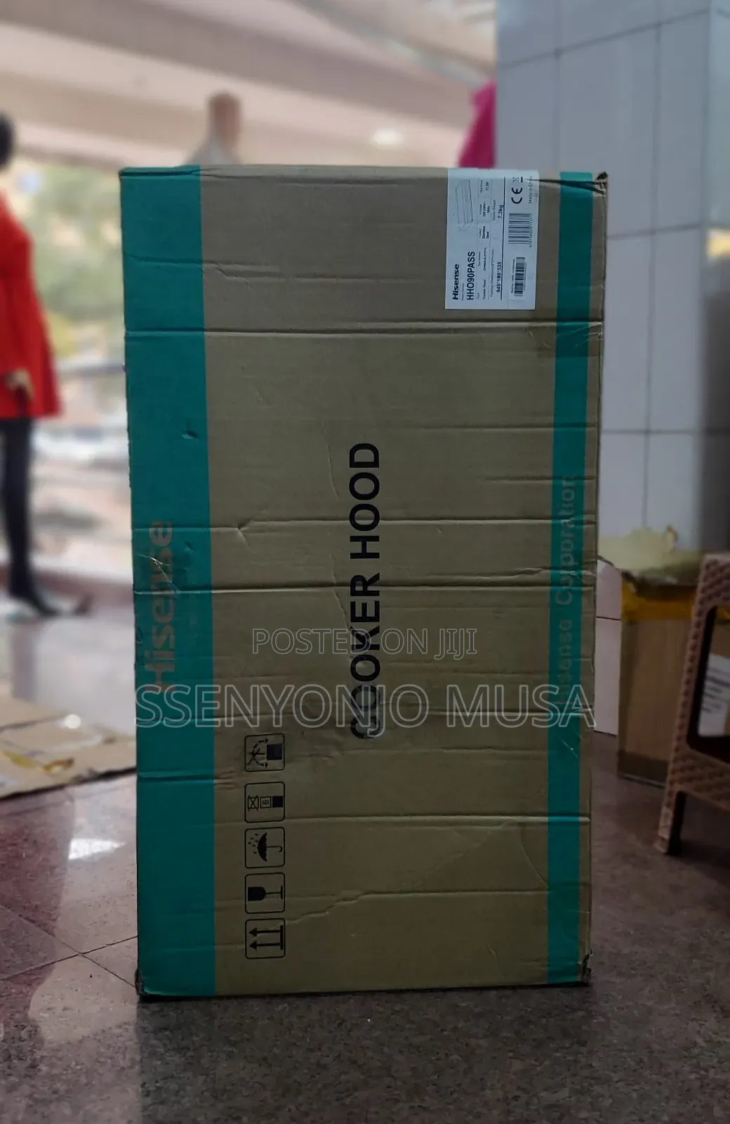 Hisense Chimney-Hood HH090TASS- 90cm Pyramid Design-