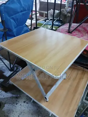 Medium Size Foldable Camping Table WTH Metallic Legs