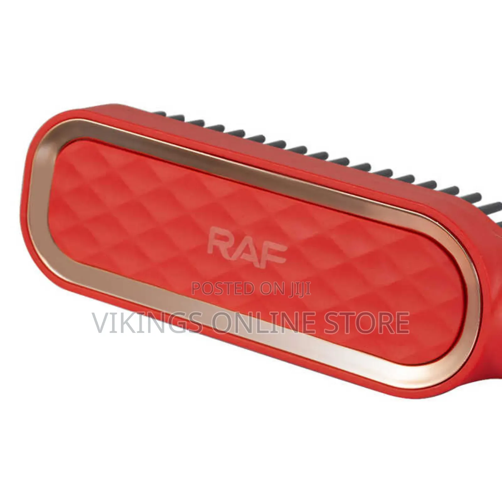 Raf Curling Hair Straightener Brush Heat Pressing Hot Comb