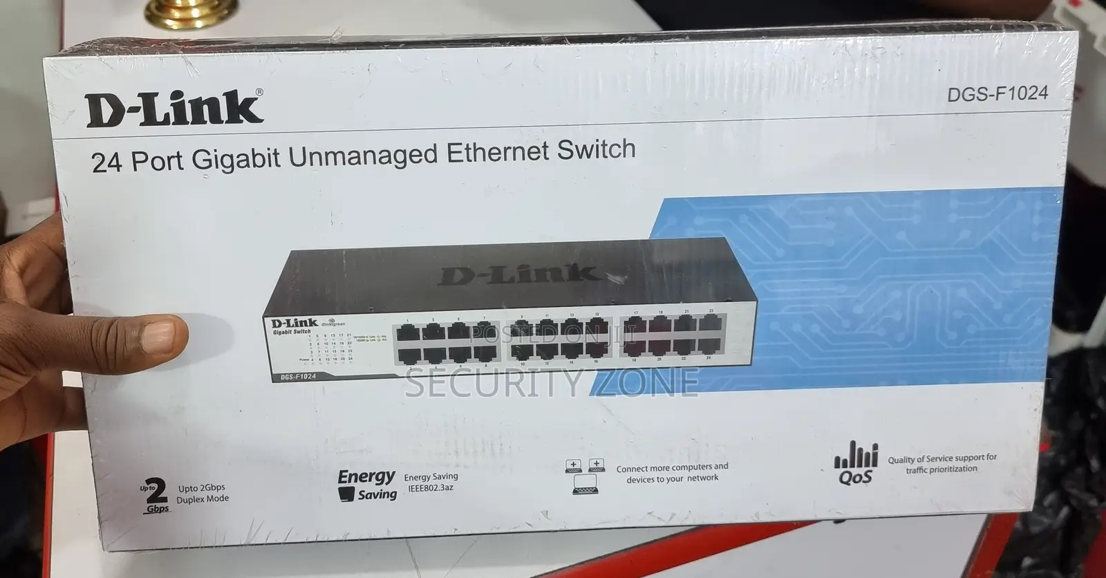 D Link 24port Gigabit Switch F1024