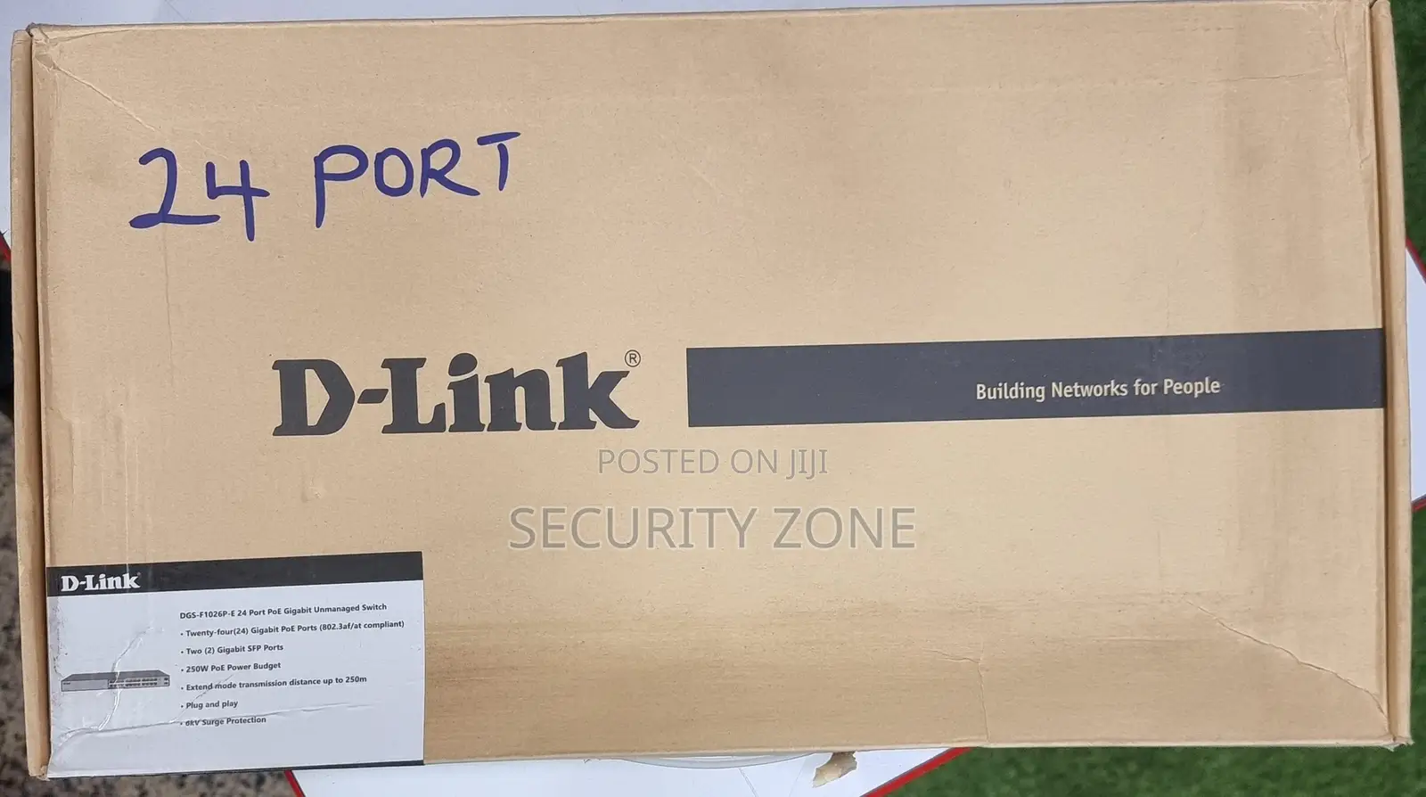 Dlink 24port Gigabit Poe Switch 2sfp