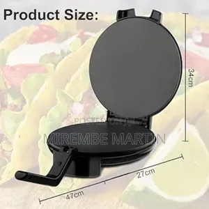 Electric Roti Crepe Maker, 1400W Chapati Tortilla, 10 Inch