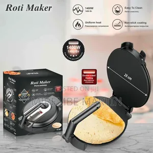 Electric Roti Crepe Maker, 1400W Chapati Tortilla, 10 Inch