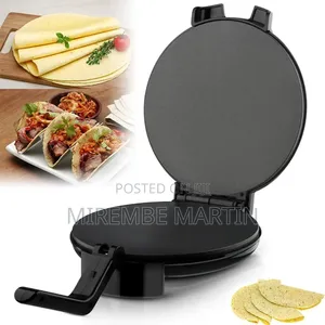 Electric Roti Crepe Maker, 1400W Chapati Tortilla, 10 Inch