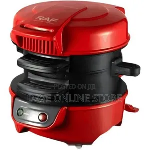 RAF Electric Burger Maker Machine With Non Stick Plates