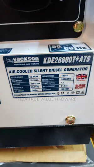 Vackson Diesel Generator 10kv