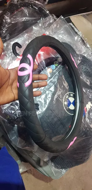 Channel Brand Steering Wheel Cover
