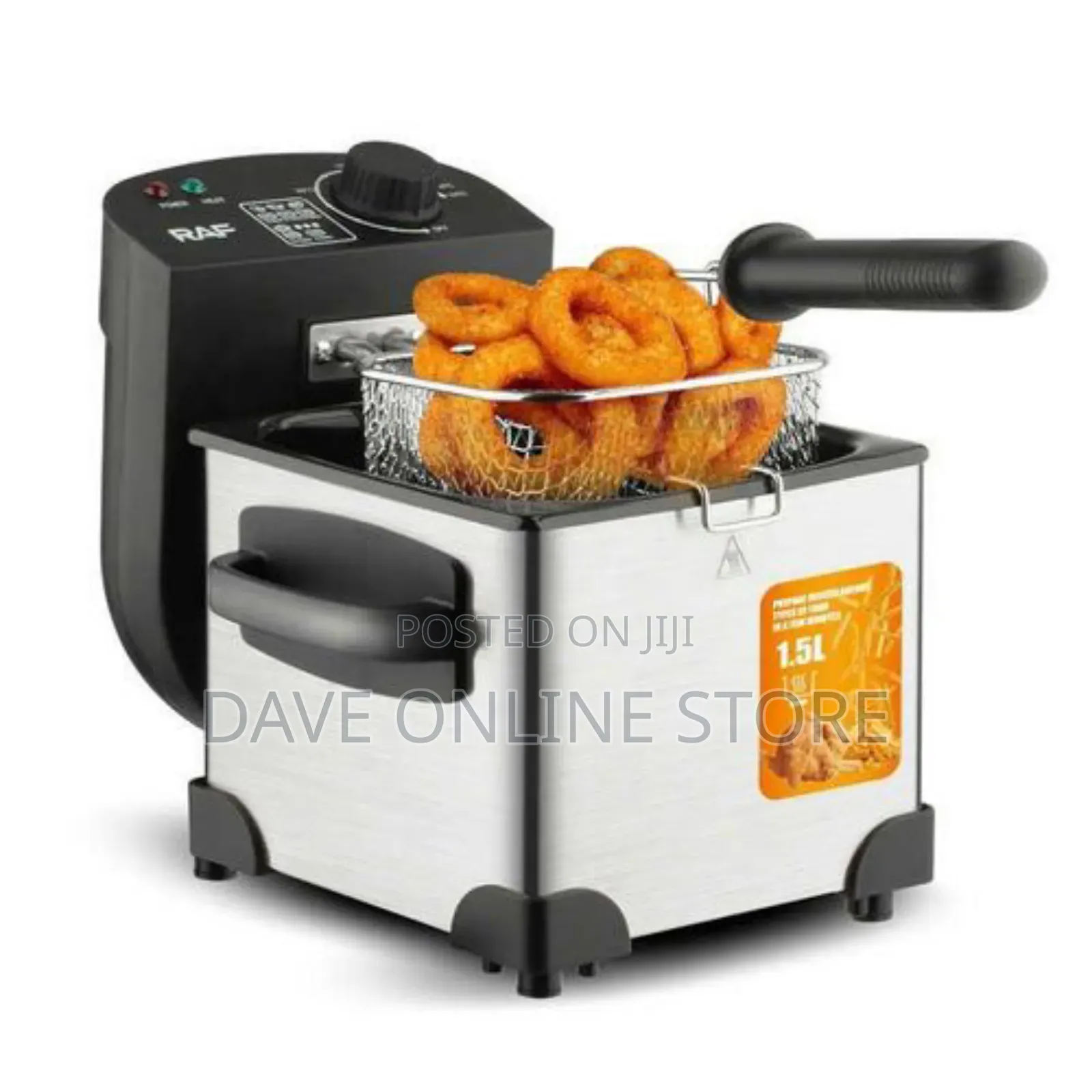 RAF 1.5L Stainless Deep Fryer