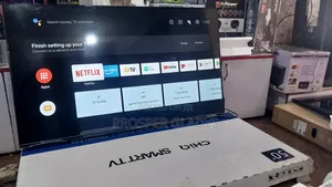 Chiq 50 Smart Digital Flat Screen Flameless.
