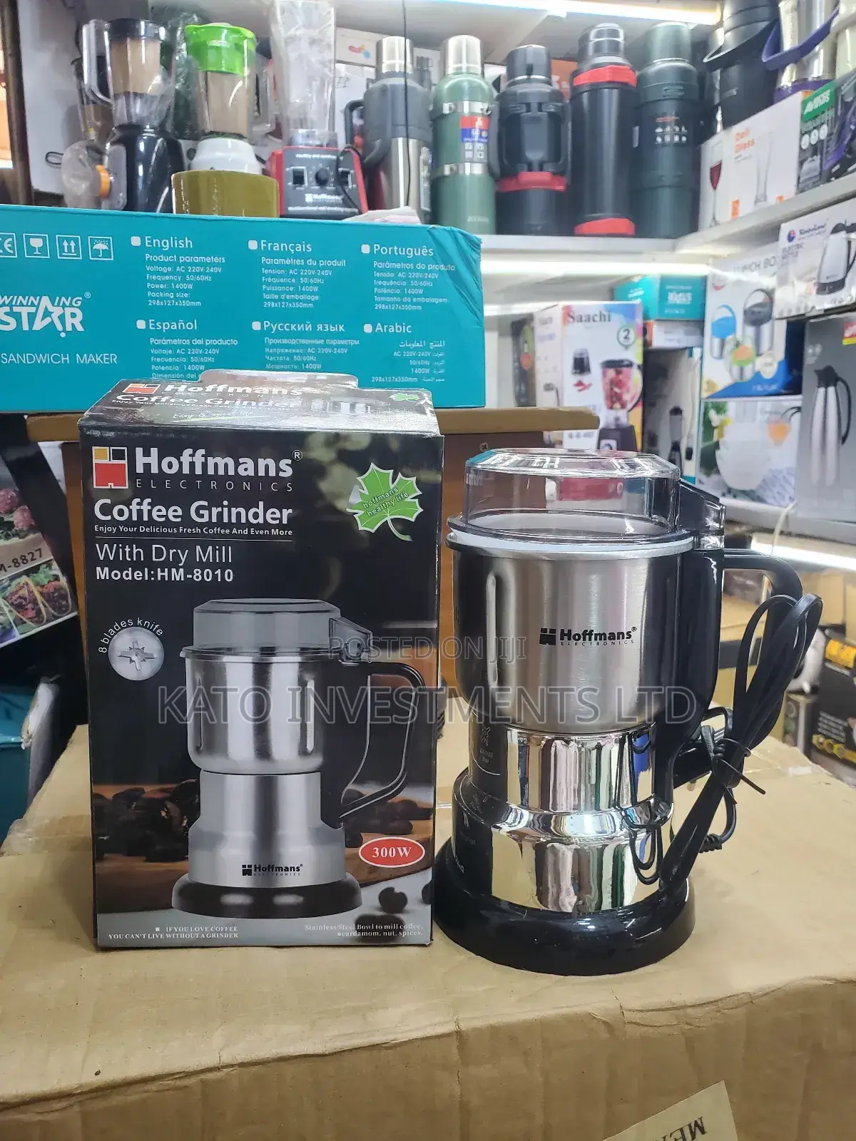 Hoffman Coffee/Ground Nuts Grinder (Hm-8010)