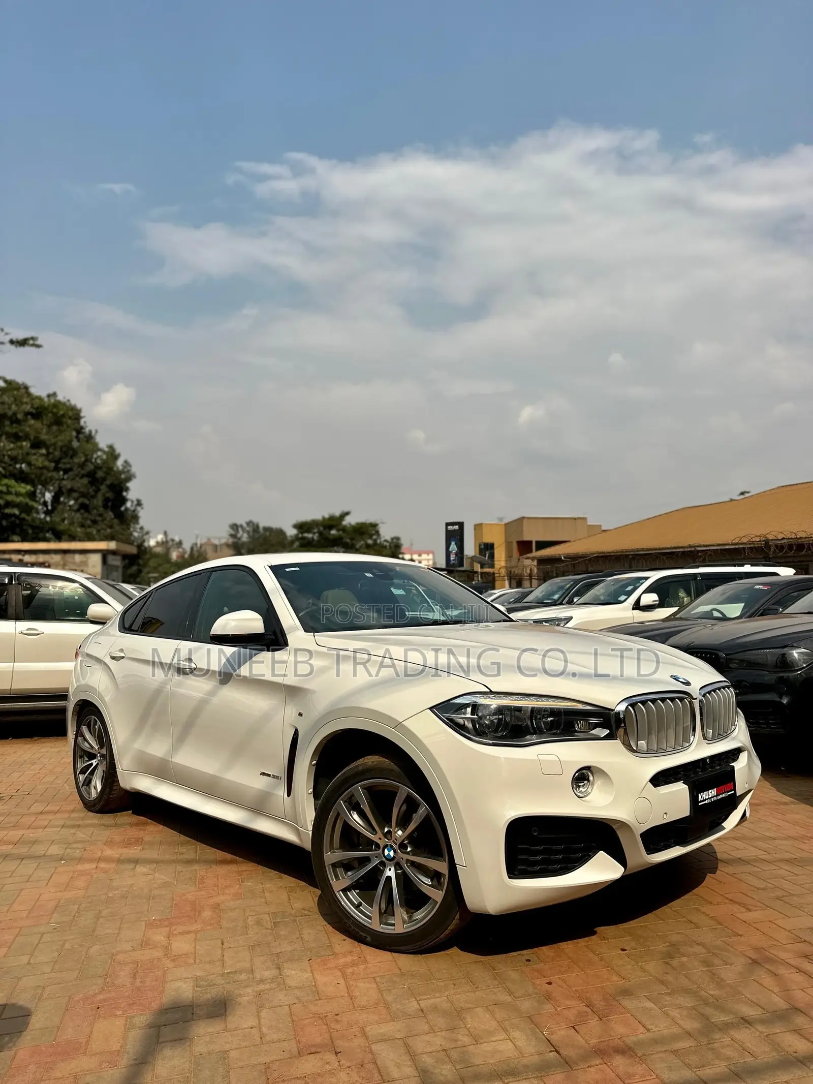 BMW X6 2016 White