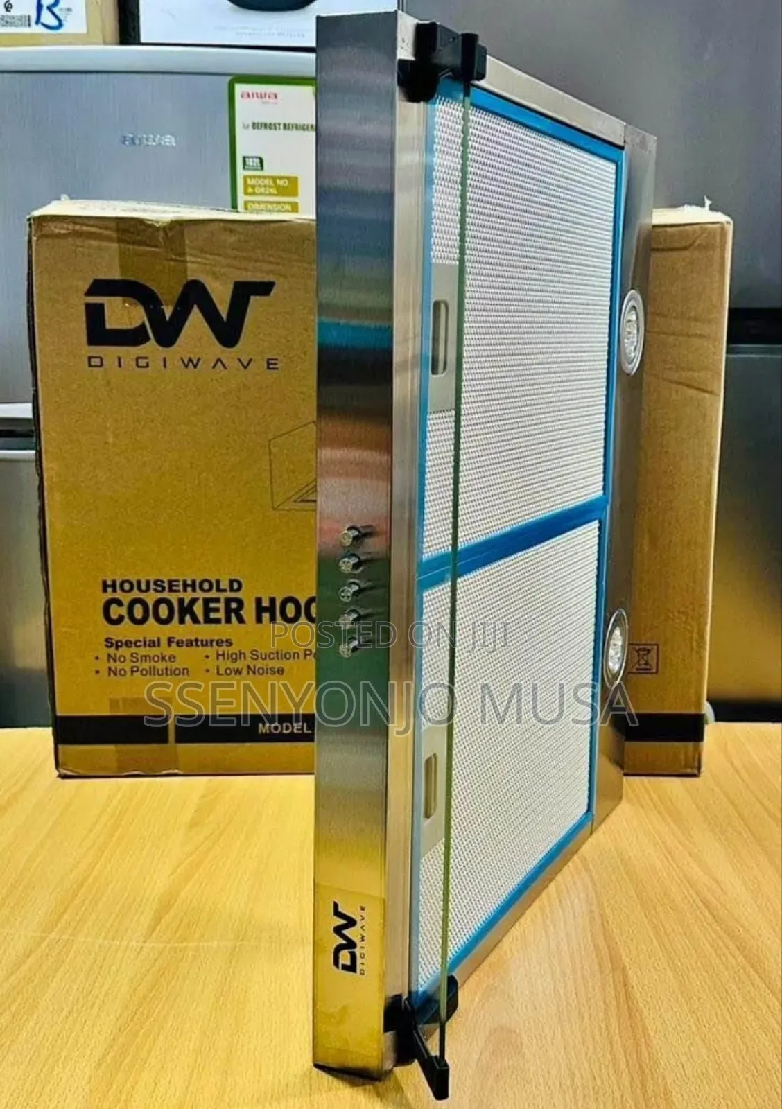 Dw Chimney Cooker Hood - Household DWRH-6005t-900w, 60x60cm