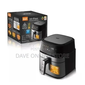 RAF 8L Easy-to-Use Digital Air Fryer Oven Grill- Black