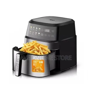 RAF 8L Easy-to-Use Digital Air Fryer Oven Grill- Black