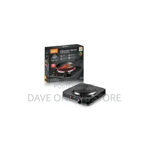 RAF Electric Ceramic Stove 1000 W Cooking Hot Plate. Black