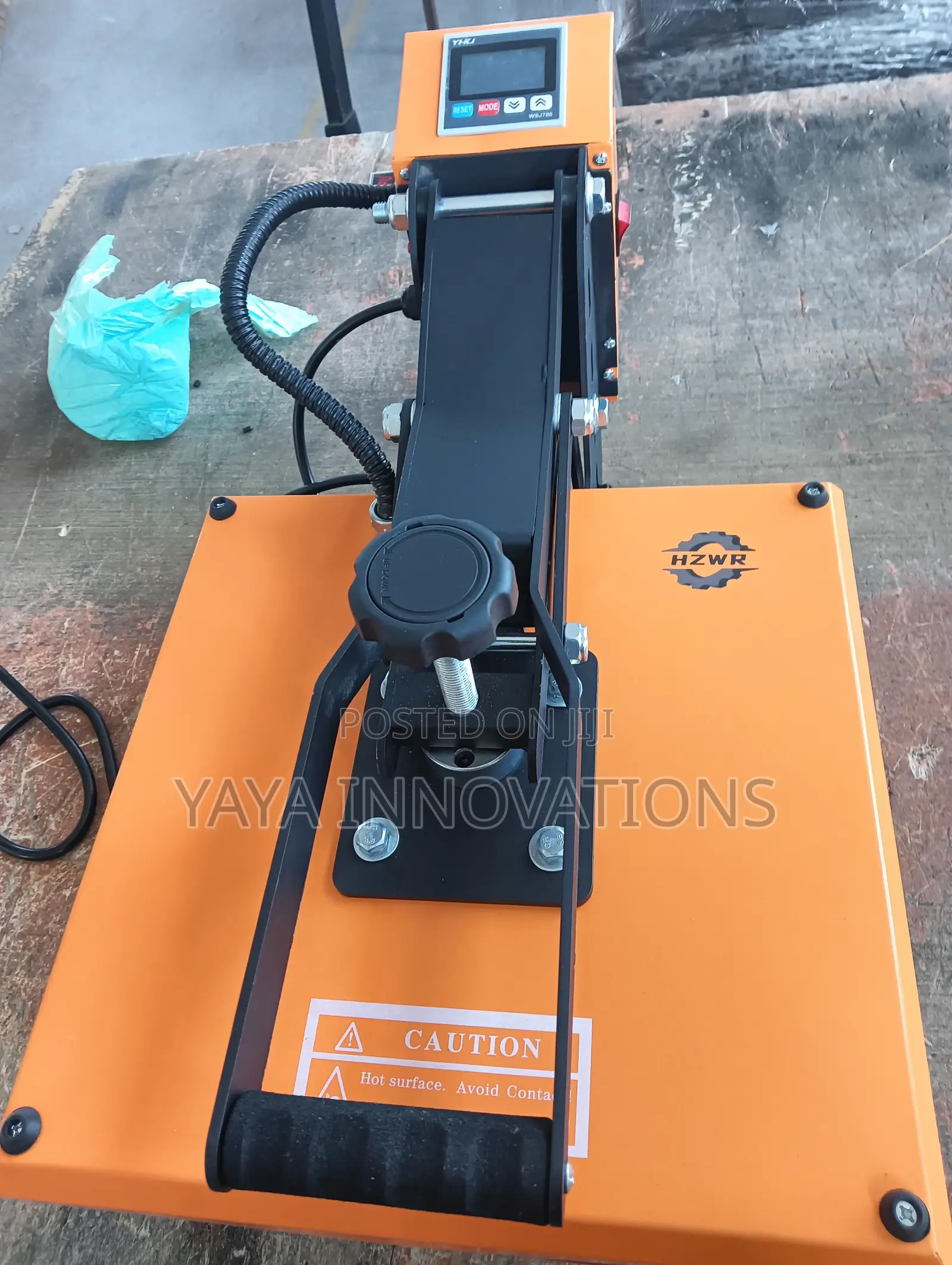 Auto Open Heat Press Magnetic Machine