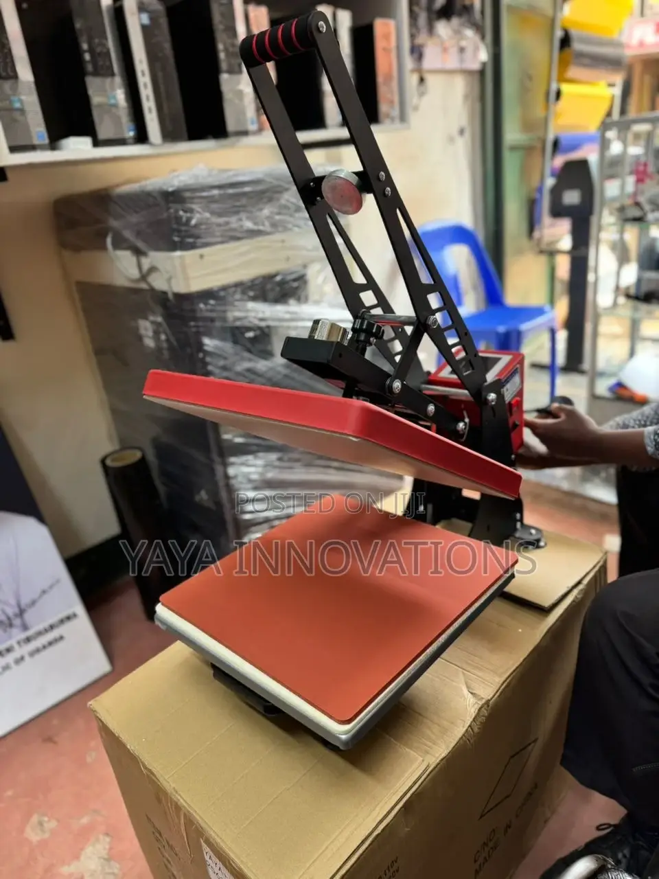 Automatic Open Up Heatpress Machine 38cm X 40cm