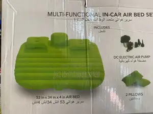 Inflatable Air Mattress for a Car