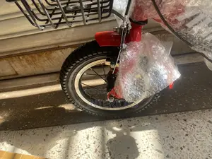 Children Bicycle With a Basket