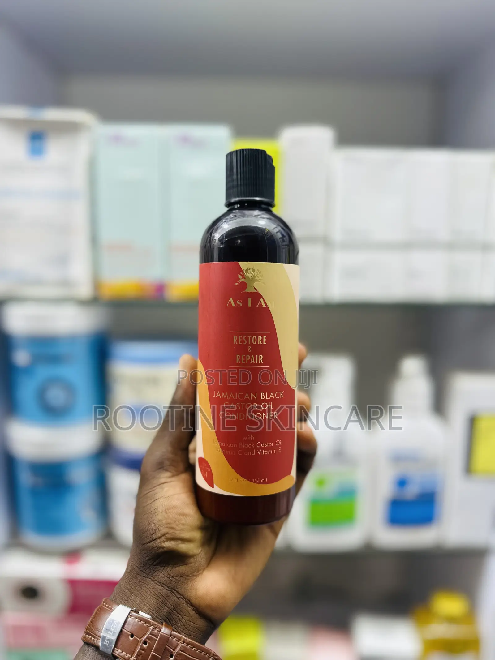As I Am Repair Restore Jamaican Black Castor Oil Shampoo