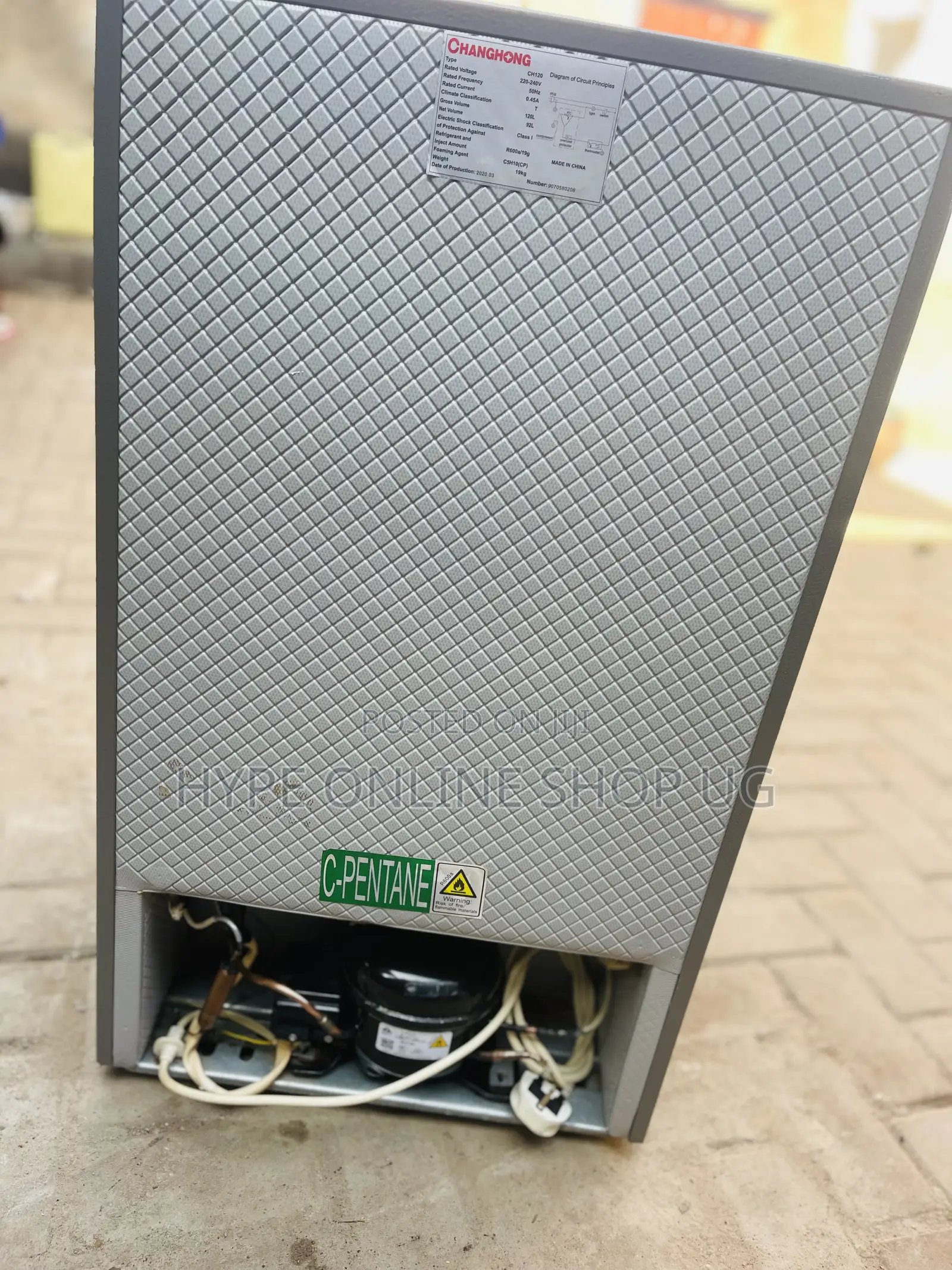 Sinlge Door Freezing Fridge
