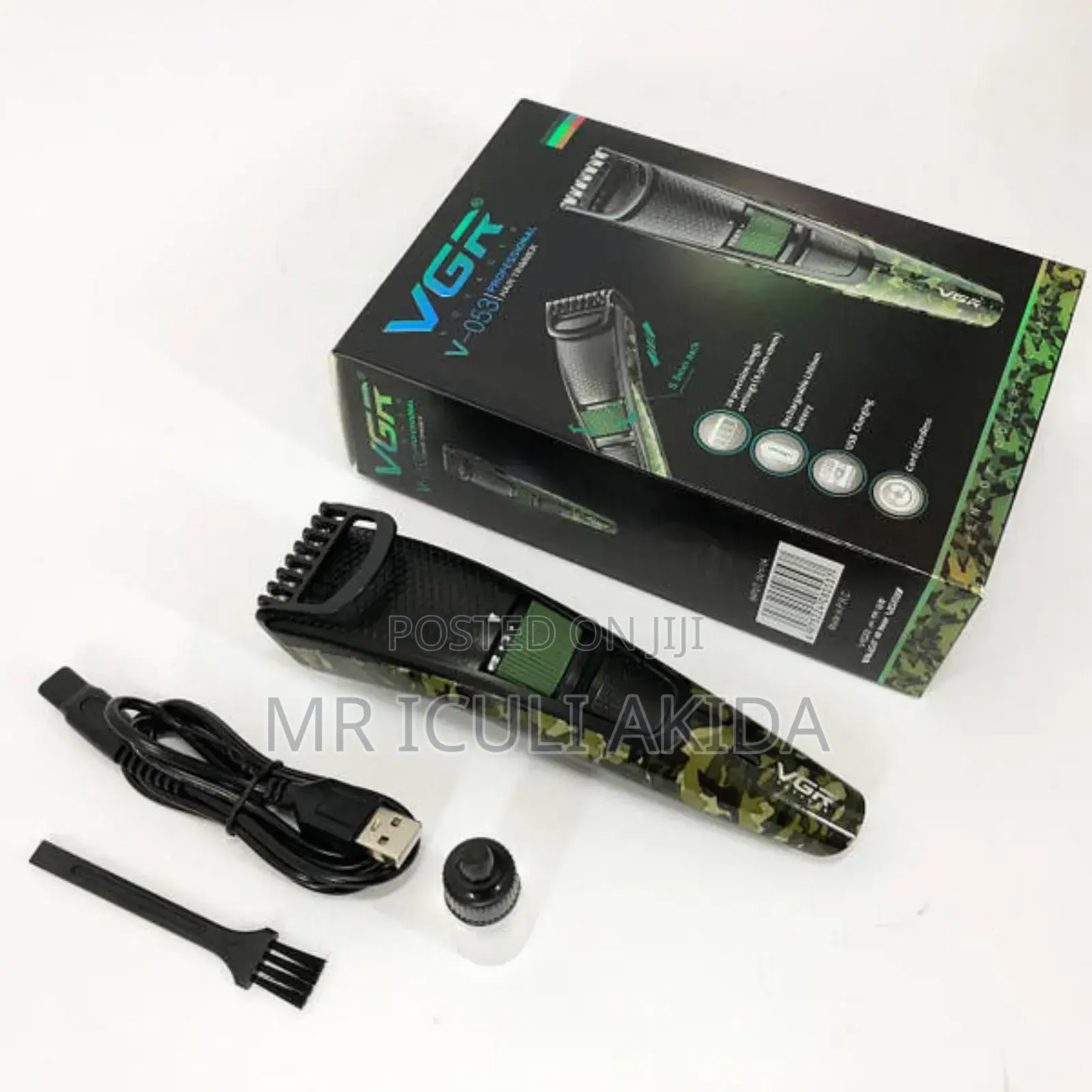 VGR Rechagable Facial Hair Removal Machine and Trimmer
