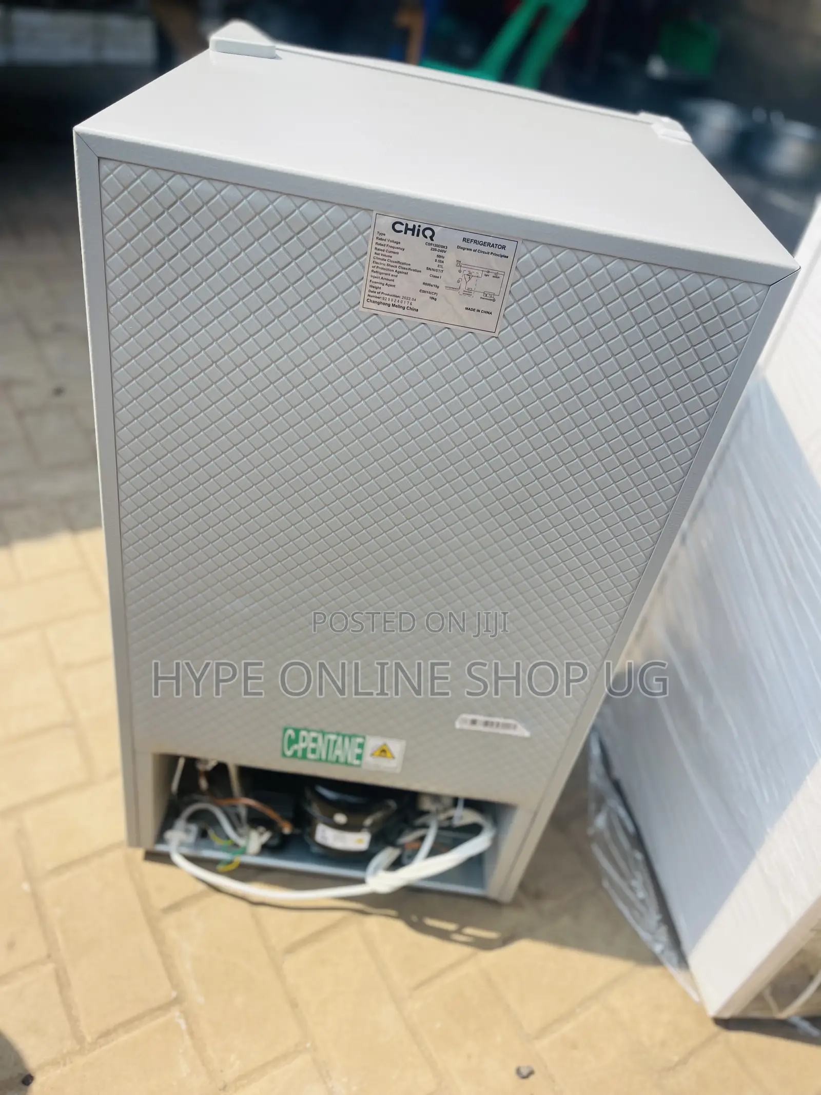 Chiq Single Door Fridge