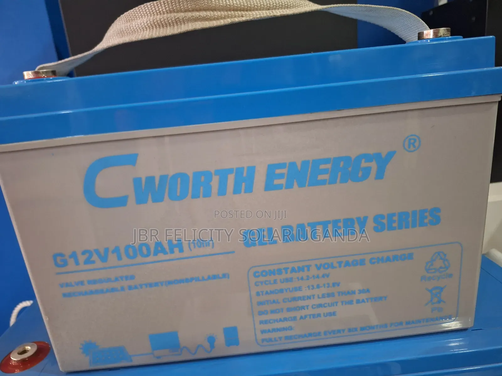 C Worth 100ah Gel Battery