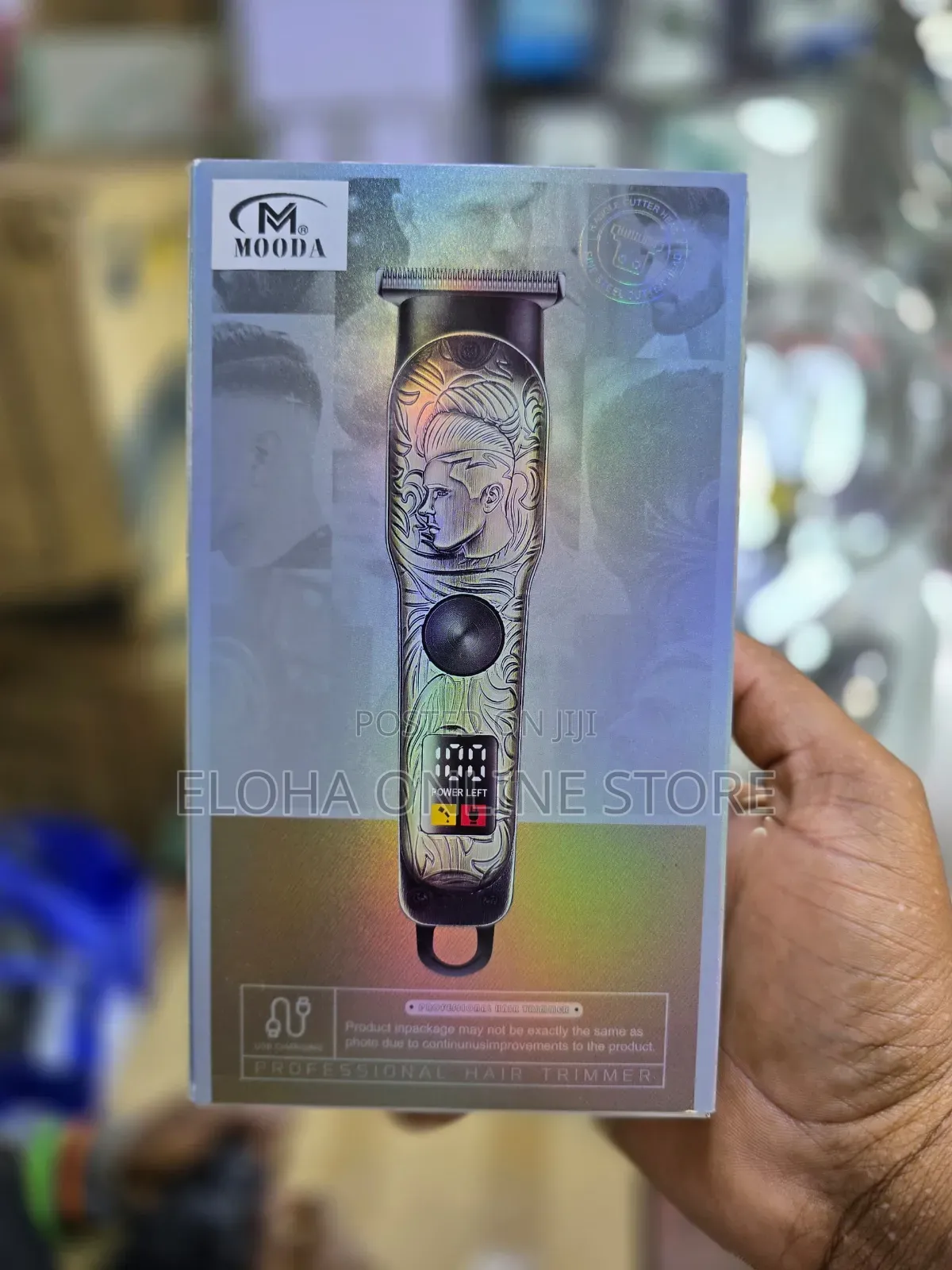 Bronze Hair Clipper With Digital Display