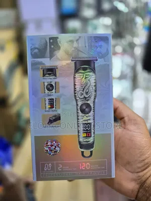Bronze Hair Clipper With Digital Display