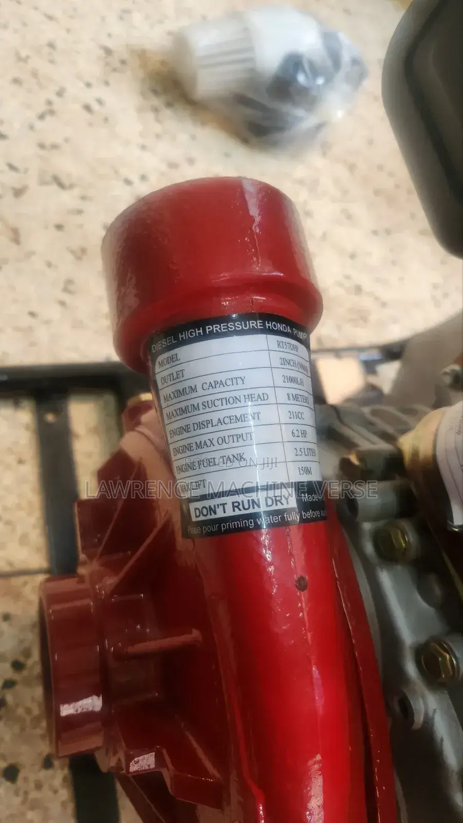 Surface Diesel Water Pump 150m Head
