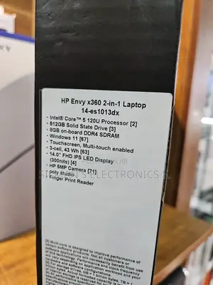 New Laptop HP Envy X360 8GB Intel Core I5 SSD 512GB