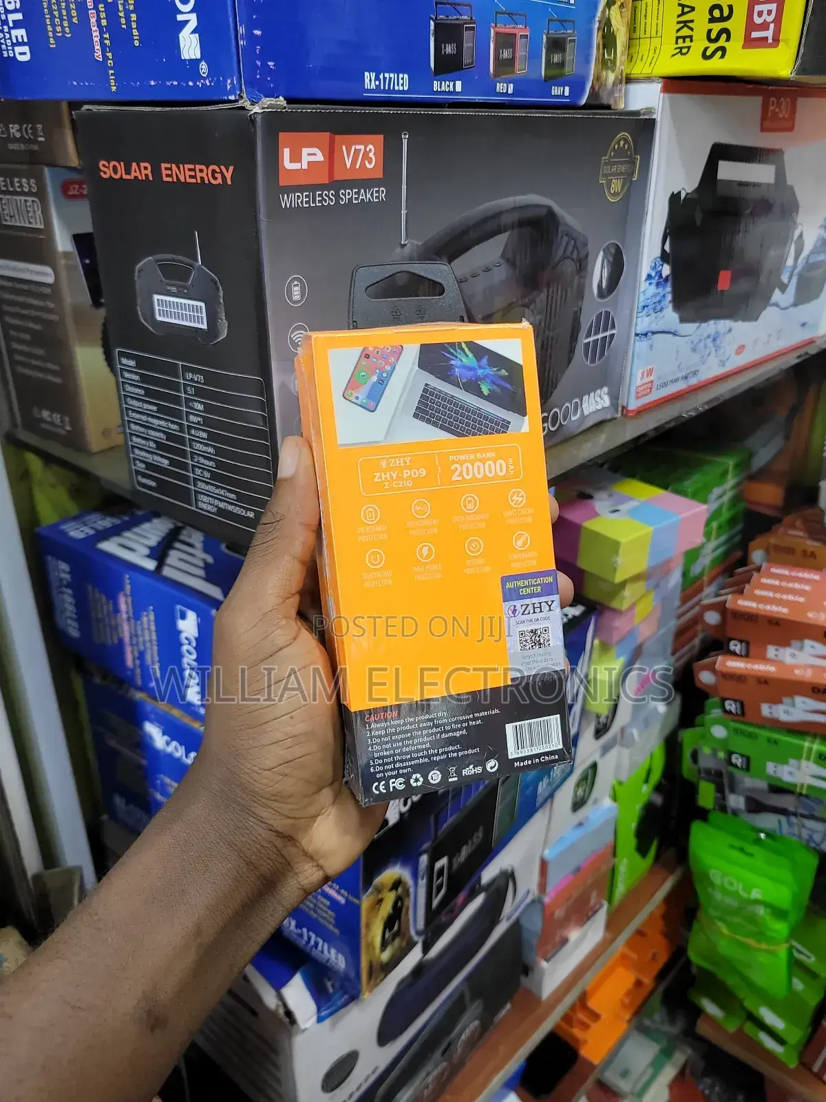 20000mah ZHY-P09 Power Bank/High Capacity Power Bank