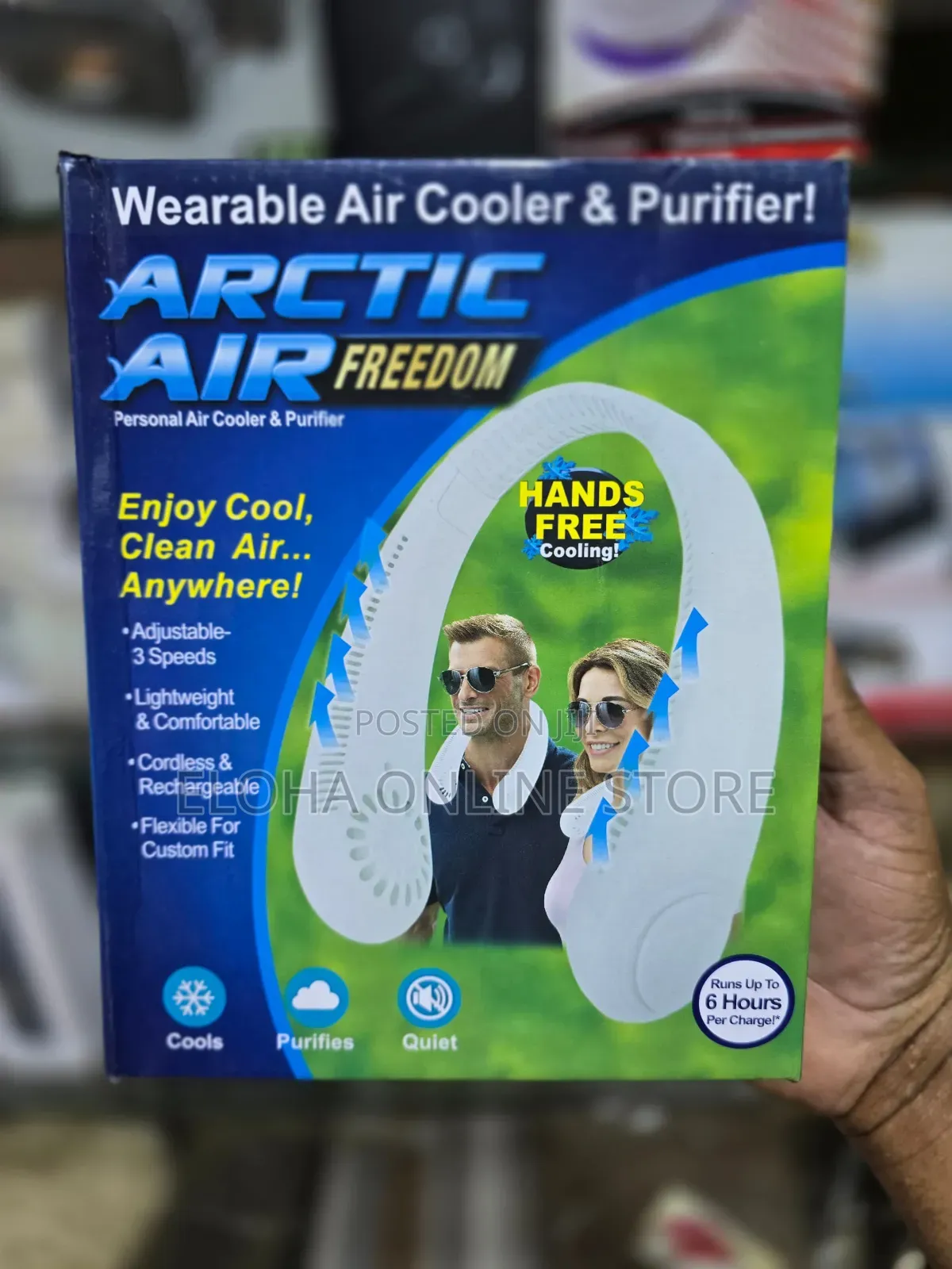 Arctic Air Freedom Wearable Air Cooler Purifier