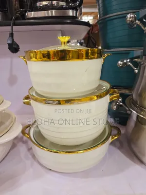 Luxury Ceramic Pot/Bowl Set