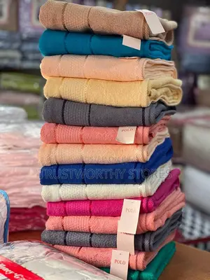 Medium Cotton Towels in Different Colors