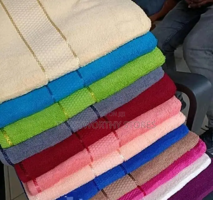 Medium Cotton Towels in Different Colors