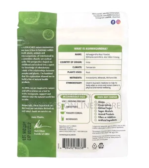 Organic Ashwagandha Root Powder,113g