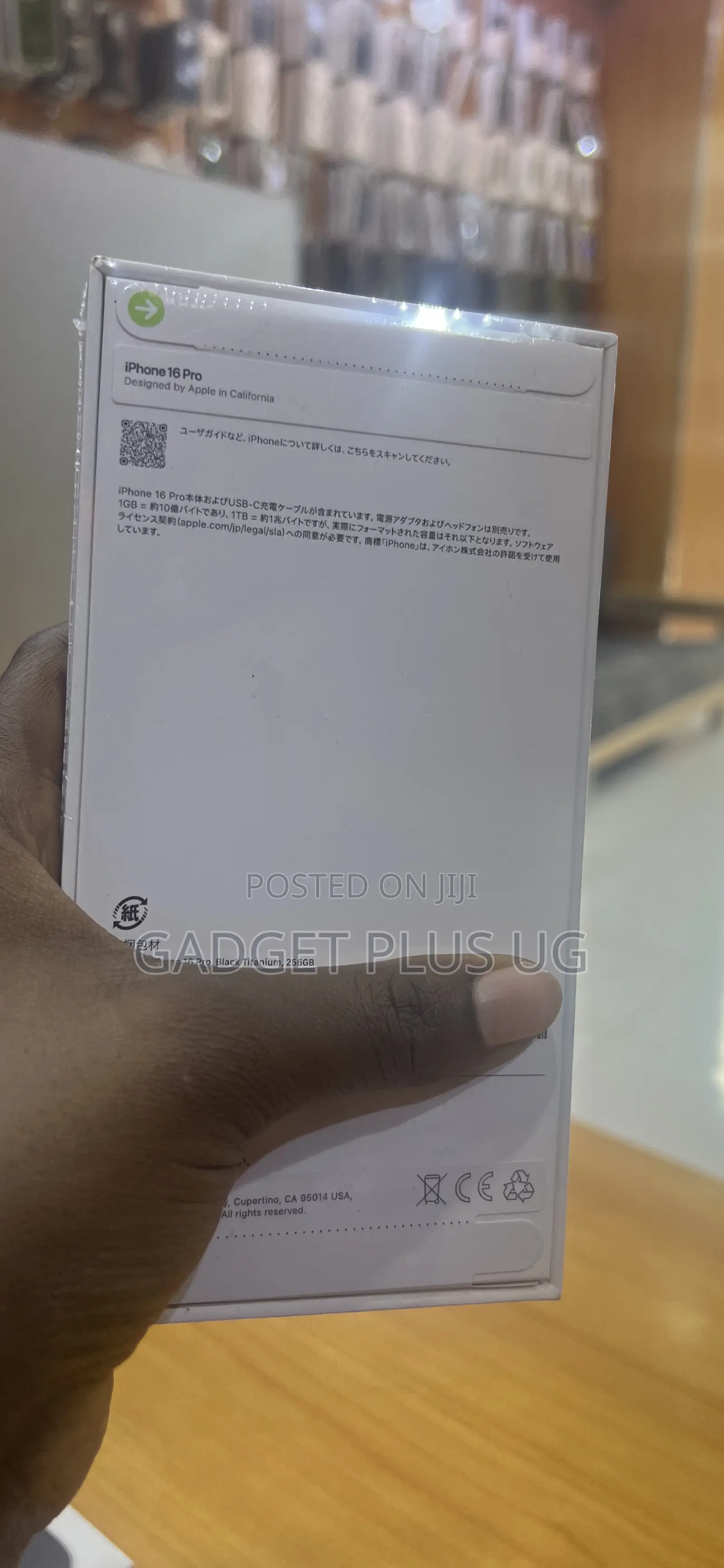 New Apple iPhone 16 Pro 256 GB Black
