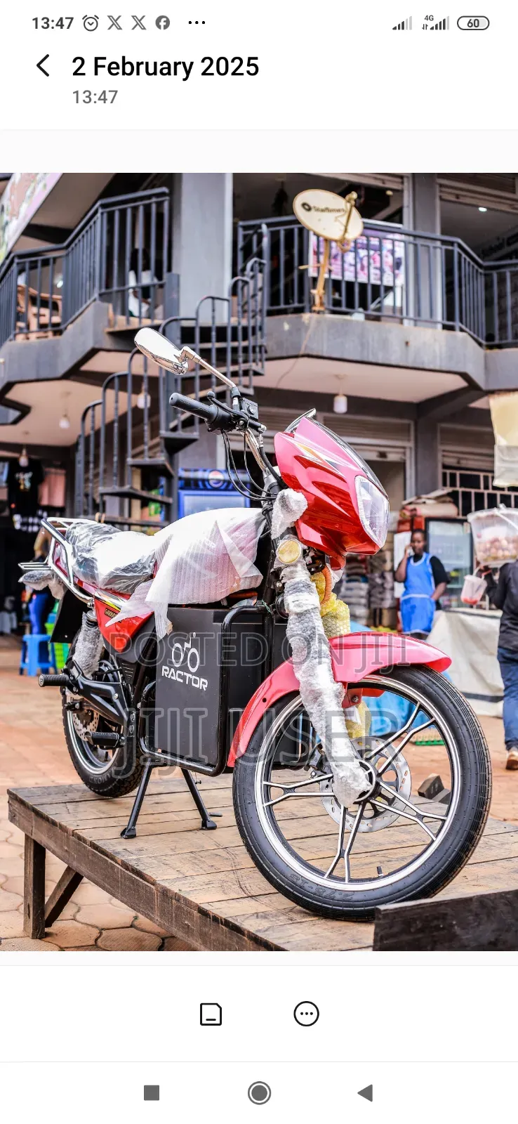 New Motorcycle 2021 Red
